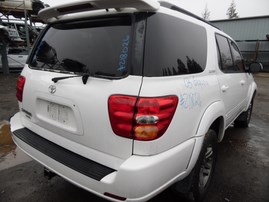 2003 TOYOTA SEQUOIA LIMITED WHITE 4.7L AT 4WD Z18026